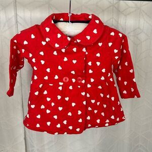 Carter's Baby Girl Heart Sweater